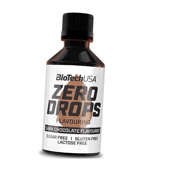 Заменитель питания BioTechUSA Zero Drops 50 мл 100 порций Dark Chocolate