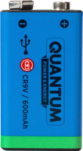 Аккумулятор литий-ионный Quantum USB Li-ion CR9V 600 mAh (58067)
