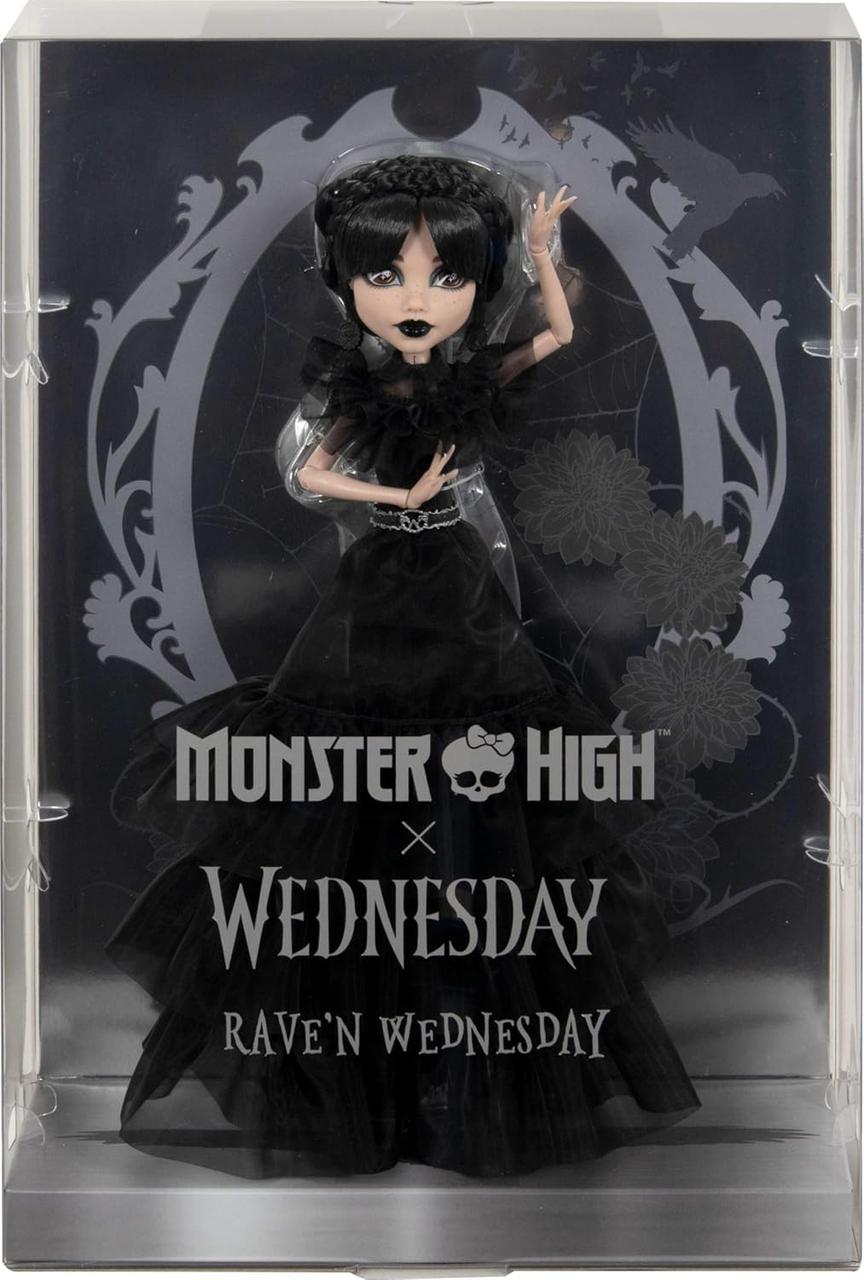 Кукла Monster High Wednesday Rave’N Wednesday Collectible (2421255164) Кукла Monster High Wednesday Rave’N Wednesday Collectible (2421255164)
