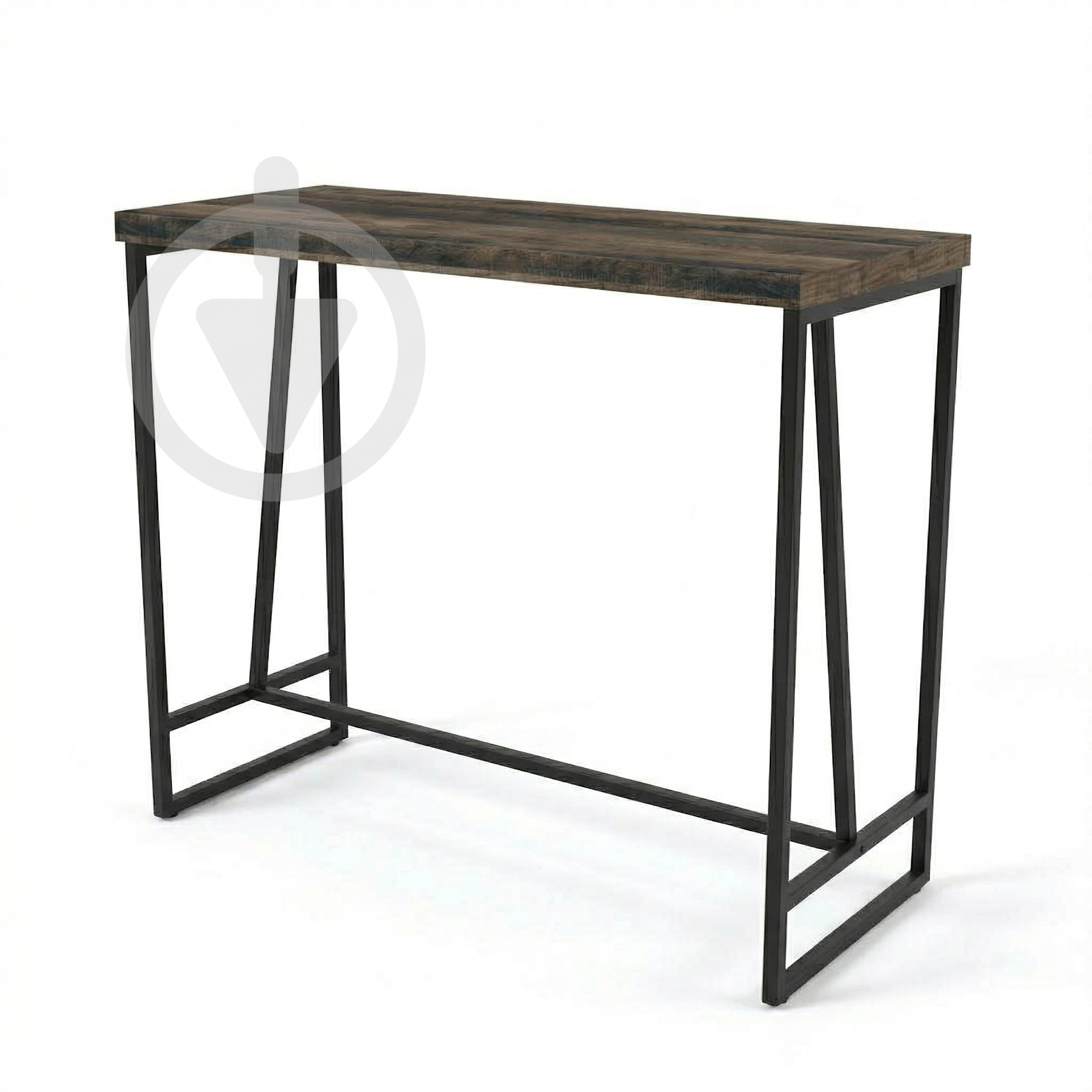 Барный стол AVVS Remond Лофт 1110х470 мм ДСП 36 мм/металлический каркас Черный/Дуб Колониальный Барный стол AVVS Remond Лофт 1110х470 мм ДСП 36 мм/металлический каркас Черный/Дуб Колониальный