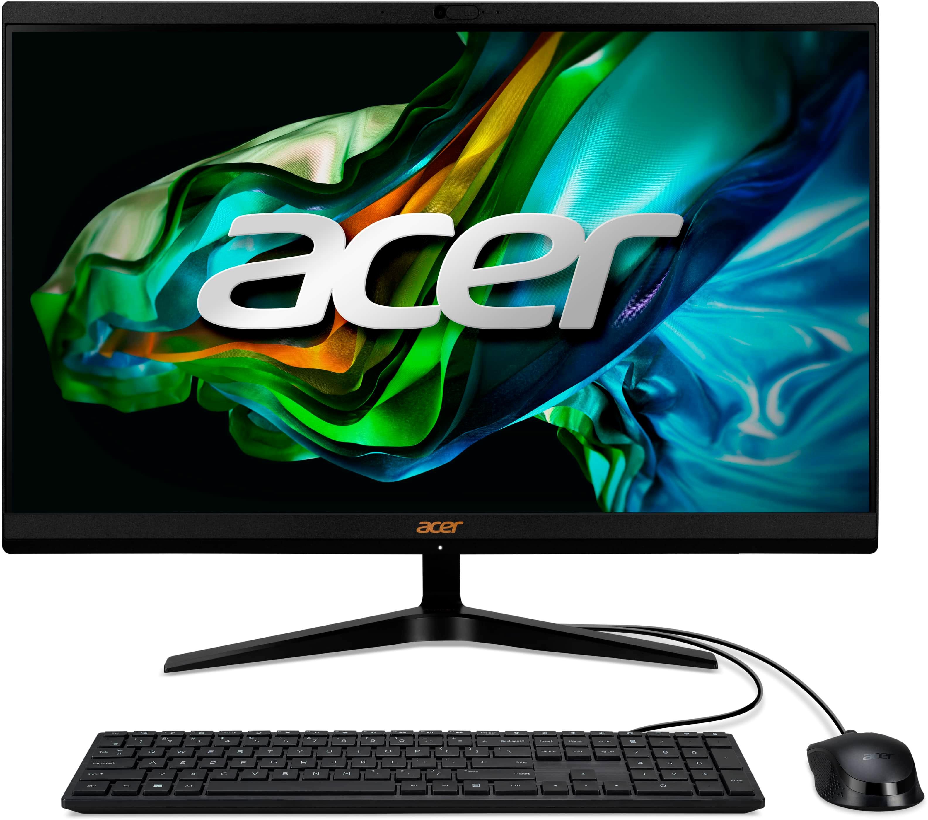 Моноблок Acer Aspire C24-1800 23.8" FHD Intel Core i3-1305U 8GB DDR4 SSD 512GB клавіатура/мишка без ОС Black (DQ.BLFME.00R)