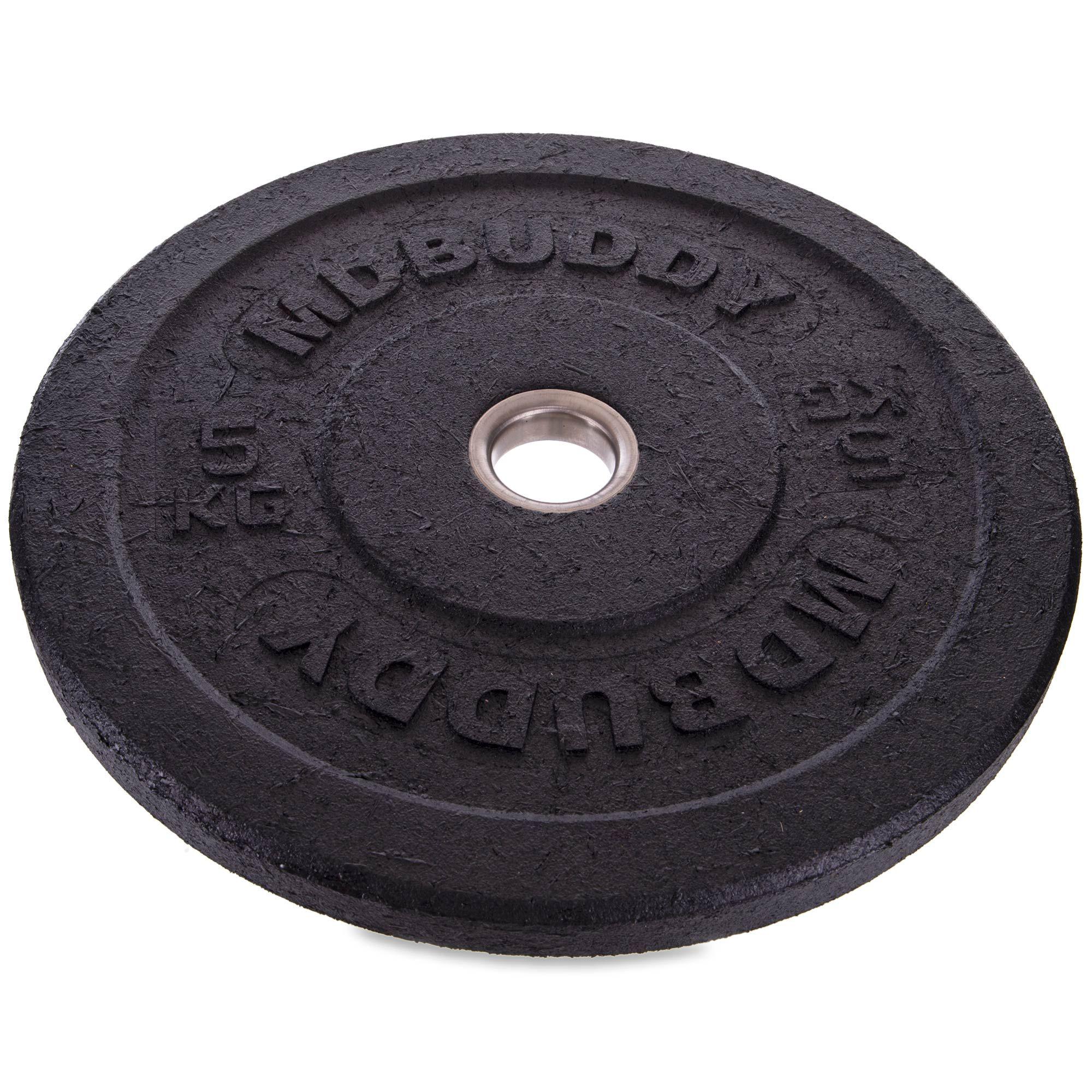 Блин бамперный для кроссфита Zelart Bumper Plates TA-2676-5 51 мм 5 кг Черный (DR003049)