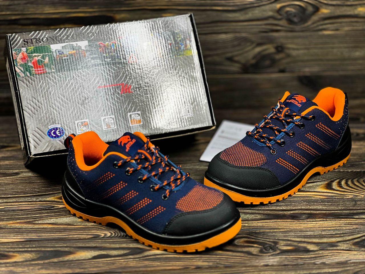 Кроссовки мужские с металлическим носком защитные BTEX-PAS р. 41 Синий (26841216) - фото 3