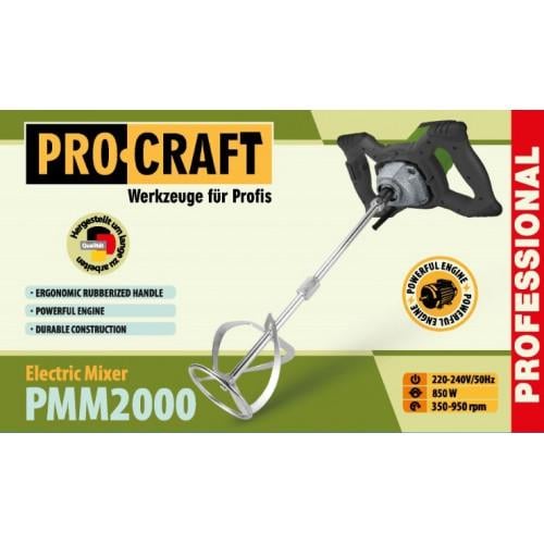 Миксер строительный ProCraft PMM2000 New с регулировкой оборотов - фото 10 Миксер строительный ProCraft PMM2000 New с регулировкой оборотов - фото 10