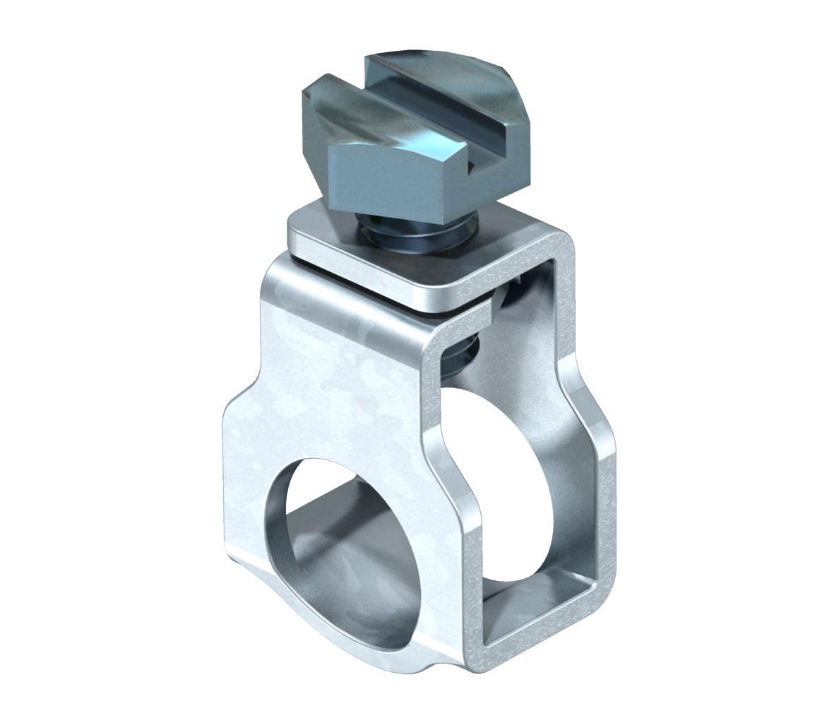 Клемма подключения OBO bettermann круглого проводника 25-95 мм2 на рейку оцинкованная сталь (5015766)