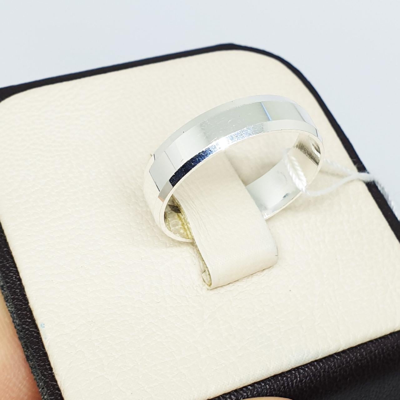 Кольцо обручальное серебряное р. 19,5 3,12 г (1582449452)