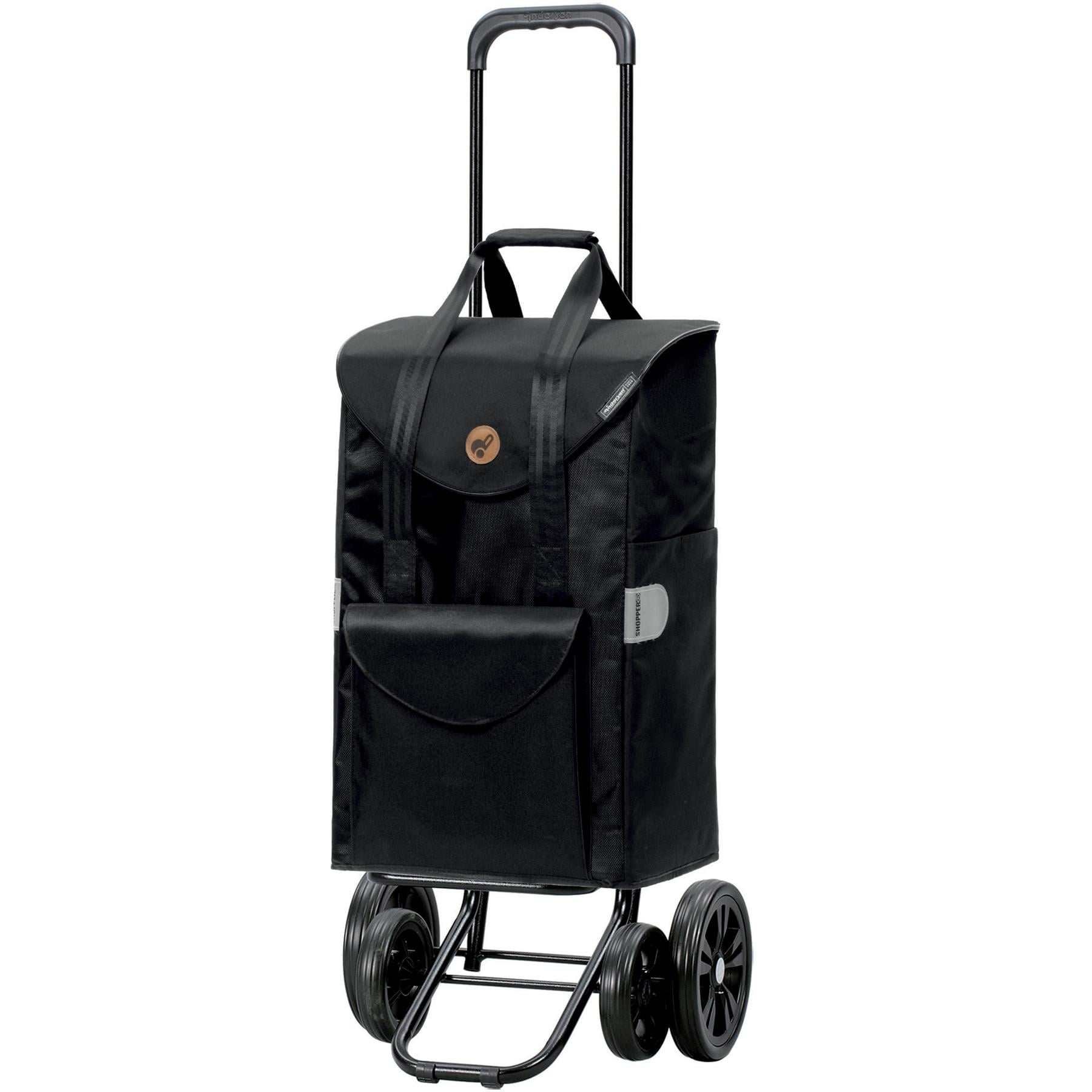 Сумка-тележка Andersen Quattro Shopper Senta Black (185-028-80) Сумка-тележка Andersen Quattro Shopper Senta Black (185-028-80)