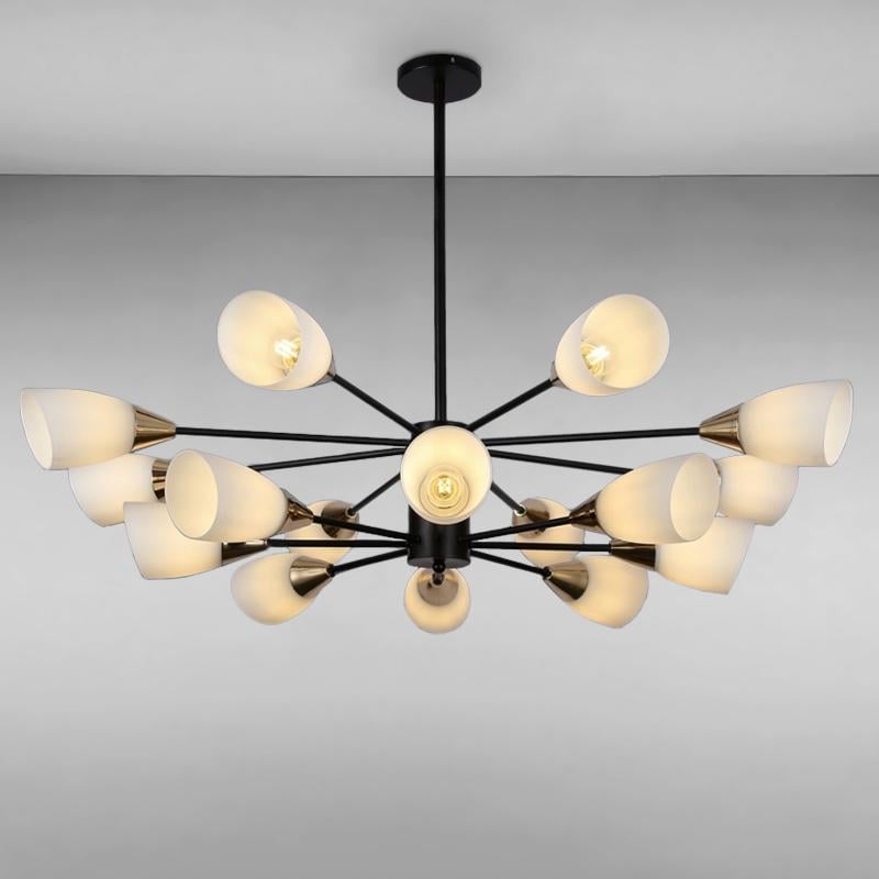 Люстра подвесная Light House LS-15180-16 Черный (8681)