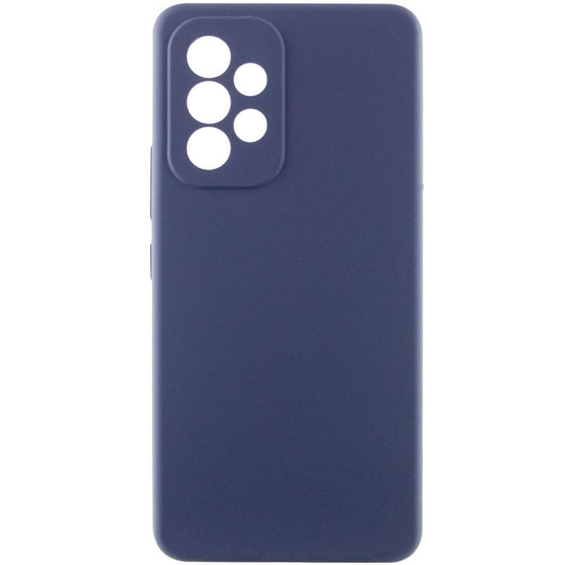 Протиударний Чохол Silicone Cover Lakshmi Full Camera (AAA) для Samsung Galaxy A33 5G Темно-синій / Midnight blue