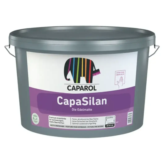 Фарба інтер'єрна силіконова глибоко-матова Caparol CapaSilan E.L.F. база 1 5 л (2335916448)