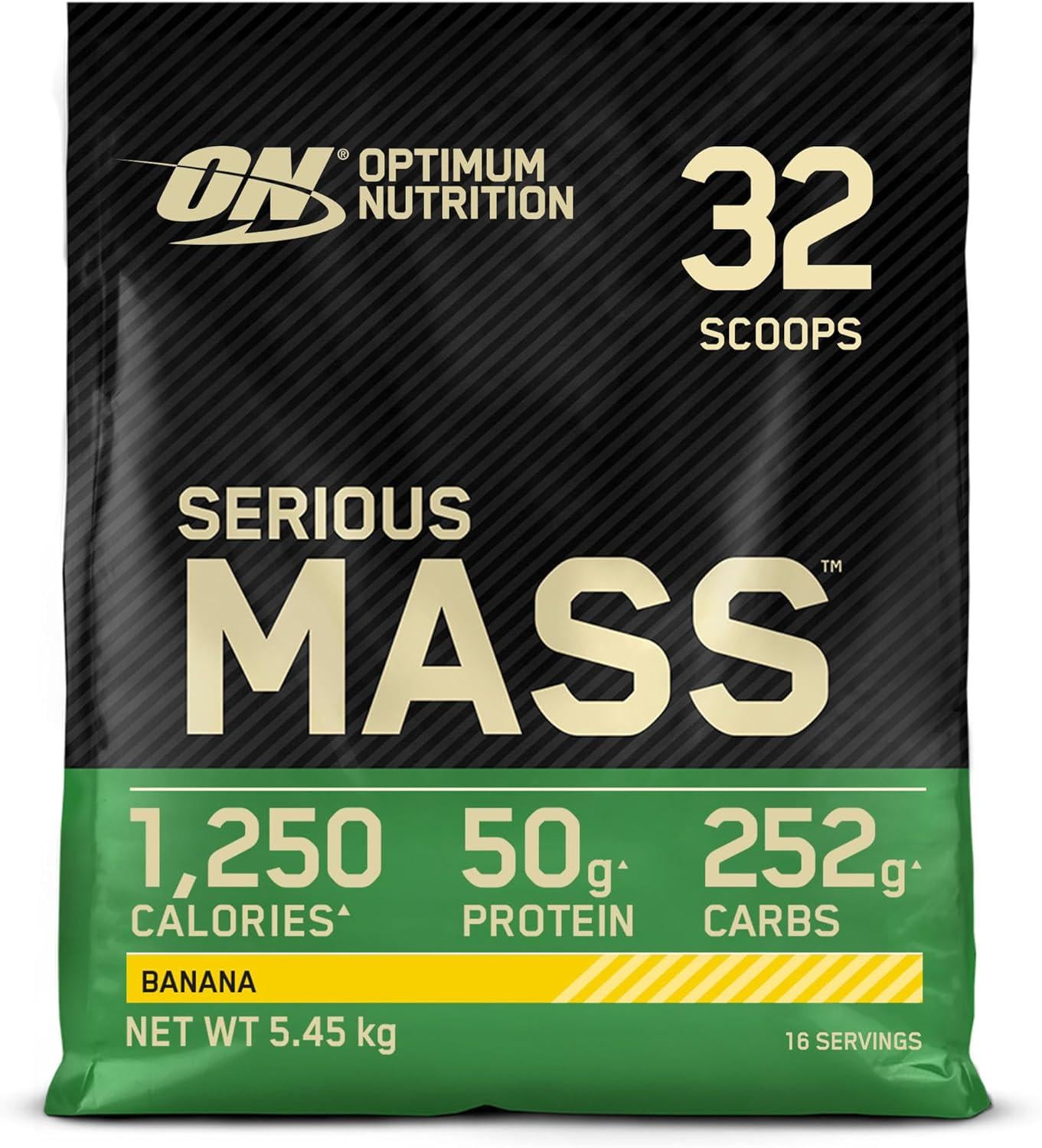 Гейнер Optimum Nutrition Serious Mass 5455 г Banana