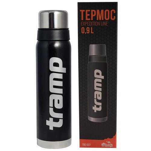 Термос Tramp Expedition Line для напитков 8х8х30,7 см 0,9 л (TRC-027-black) - фото 4