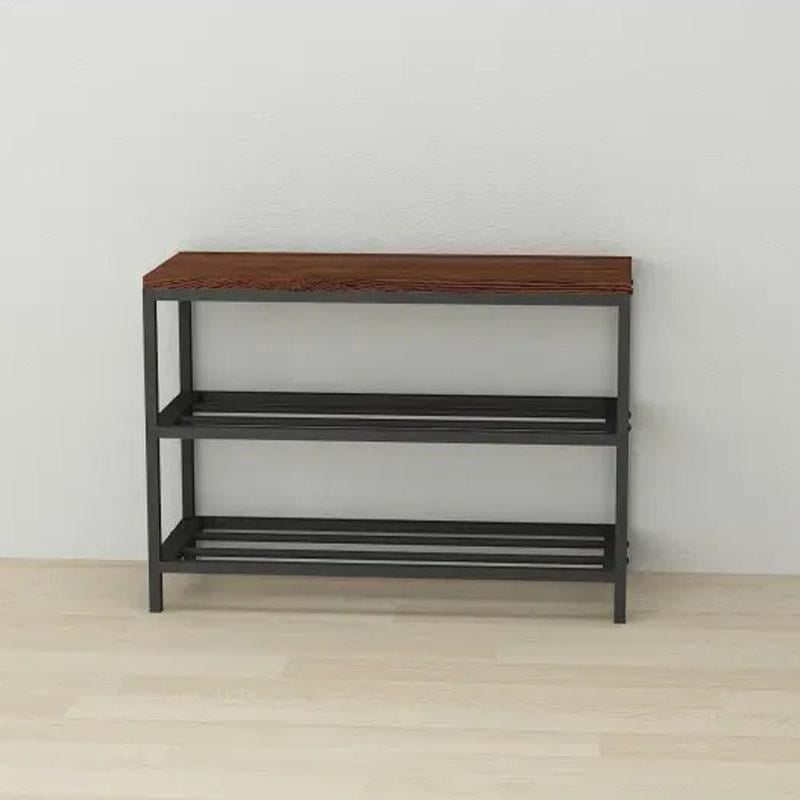 Банкетка универсальная Ferrum-decor Слайм ДСП 16 мм 45x63x26 см Черный/Венге (FRD-105512)