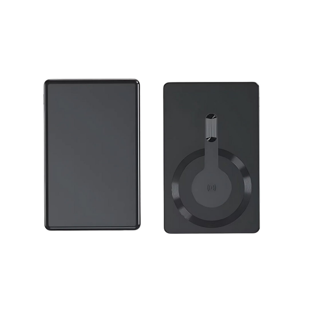 Павербанк беспроводной магнитный ультратонкий с беспроводной зарядкой 10000 мАч 20 Вт Type-C Black (Powerbank_3_Black) - фото 4