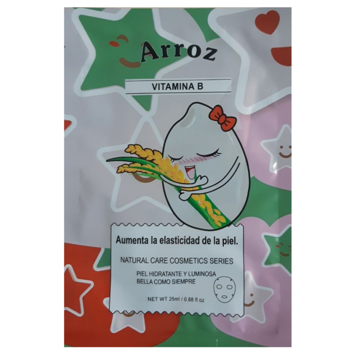 Маска для лица для повышения эластичности кожи Biska Arroz с витамином B 25 мл (16053-01)