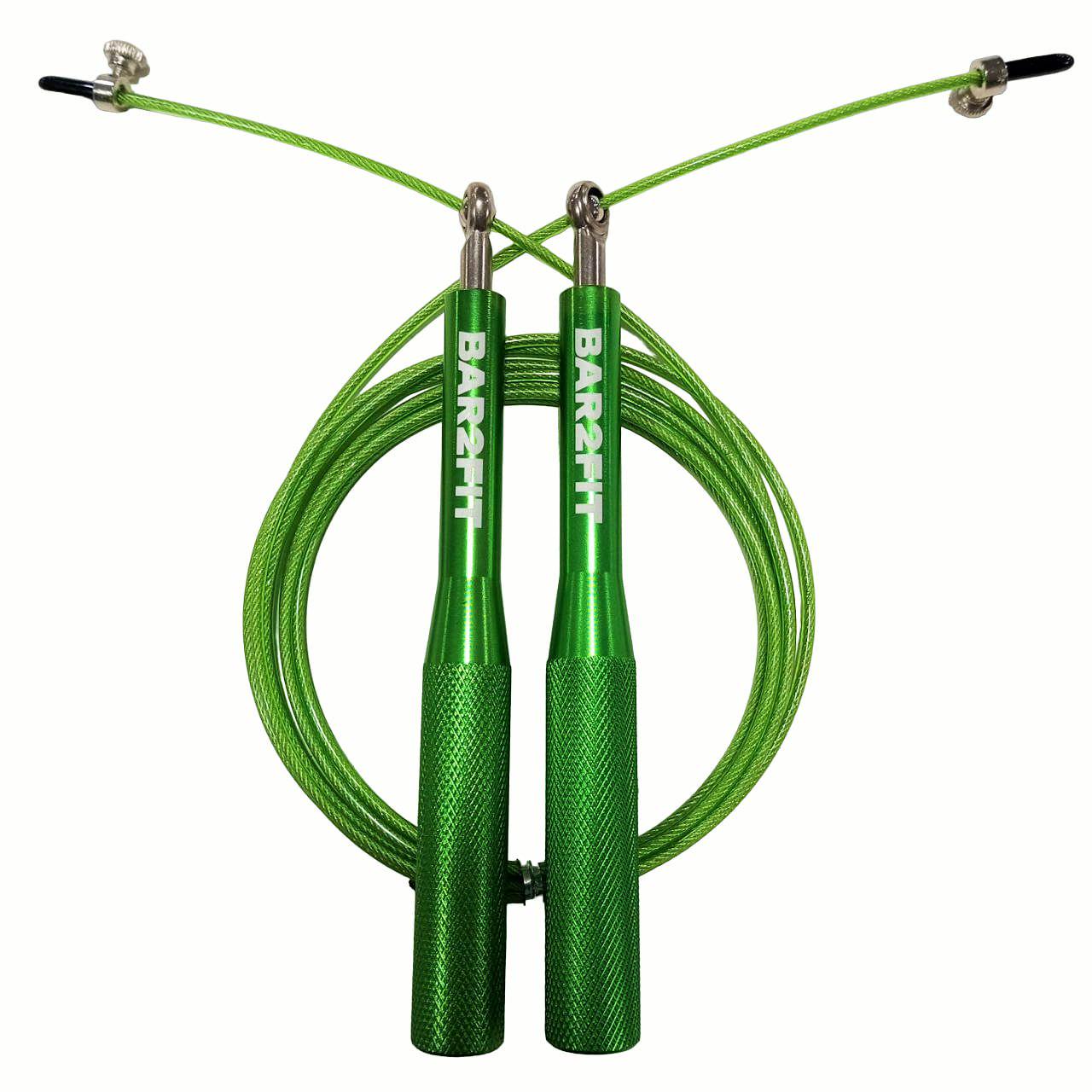 Скакалка швидкісна BAR2FIT B2F-8 Green (12225300) - фото 3