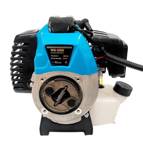 Двигатель для мотокосы Werk WB-5300 в сборе с ручкой газа 52 см3 (1308)
