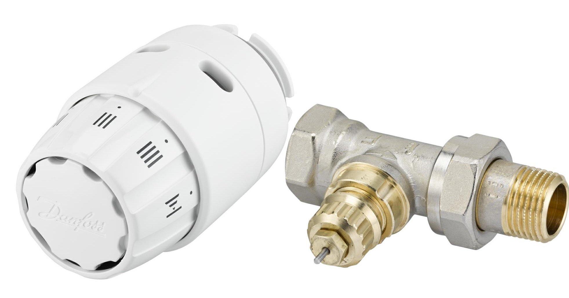 Комплект термостатичний Danfoss RA-FN/RAS-C2 1/2" RA прямий (ERC-013G5142)