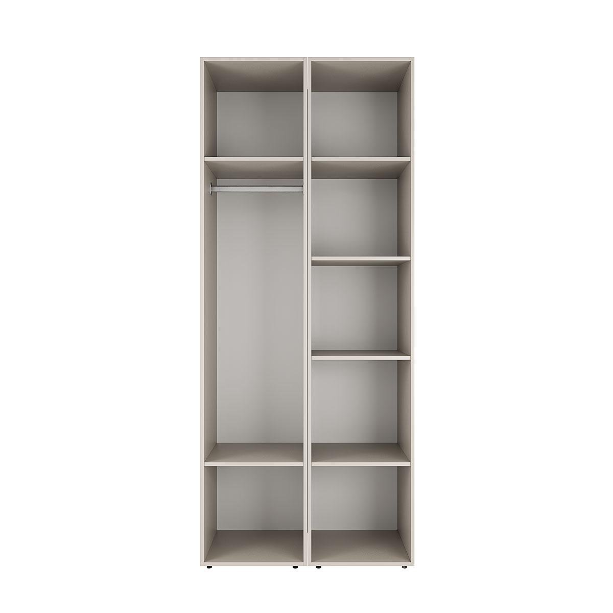 Шкаф распашной комбинированный ART IN HEAD №13 Light 800x500x2200 мм Кашемир (GALTK01314000000) - фото 2 Шкаф распашной комбинированный ART IN HEAD №13 Light 800x500x2200 мм Кашемир (GALTK01314000000) - фото 2