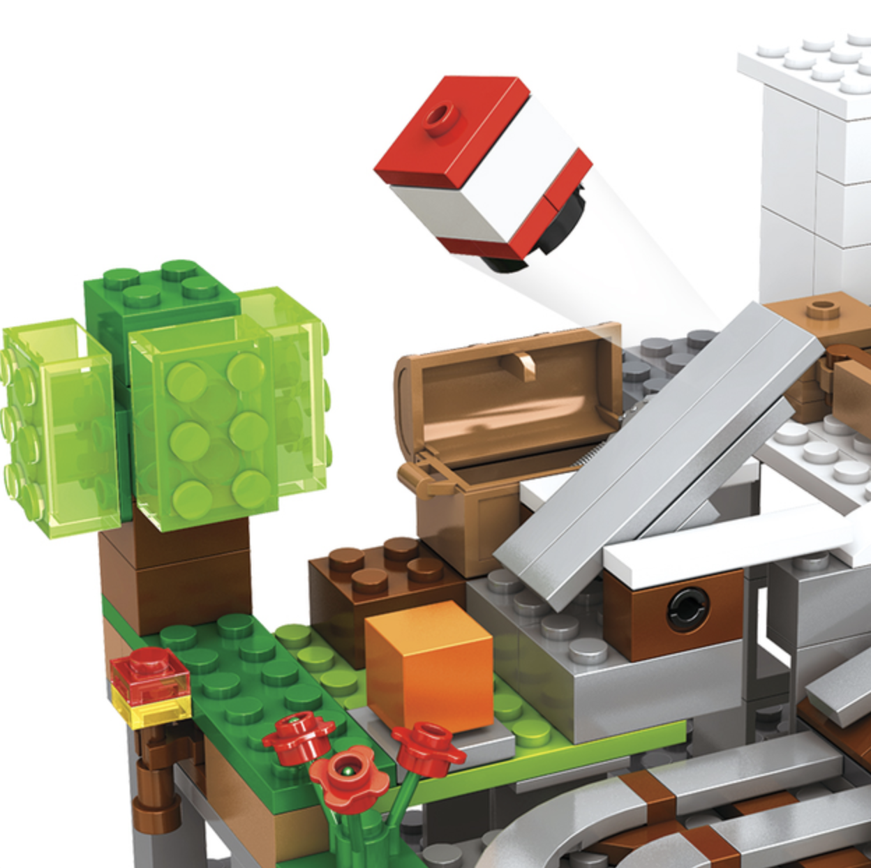 Конструктор My World Печера 587 деталей (SJ82003) - фото 8