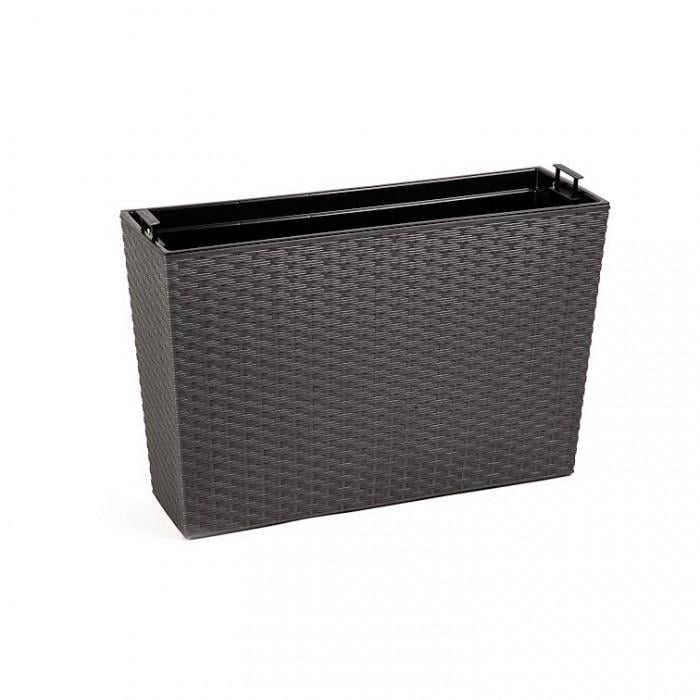 Горшок для цветов Lamela Werbena Rattan 56 см Графит (LA629-50)