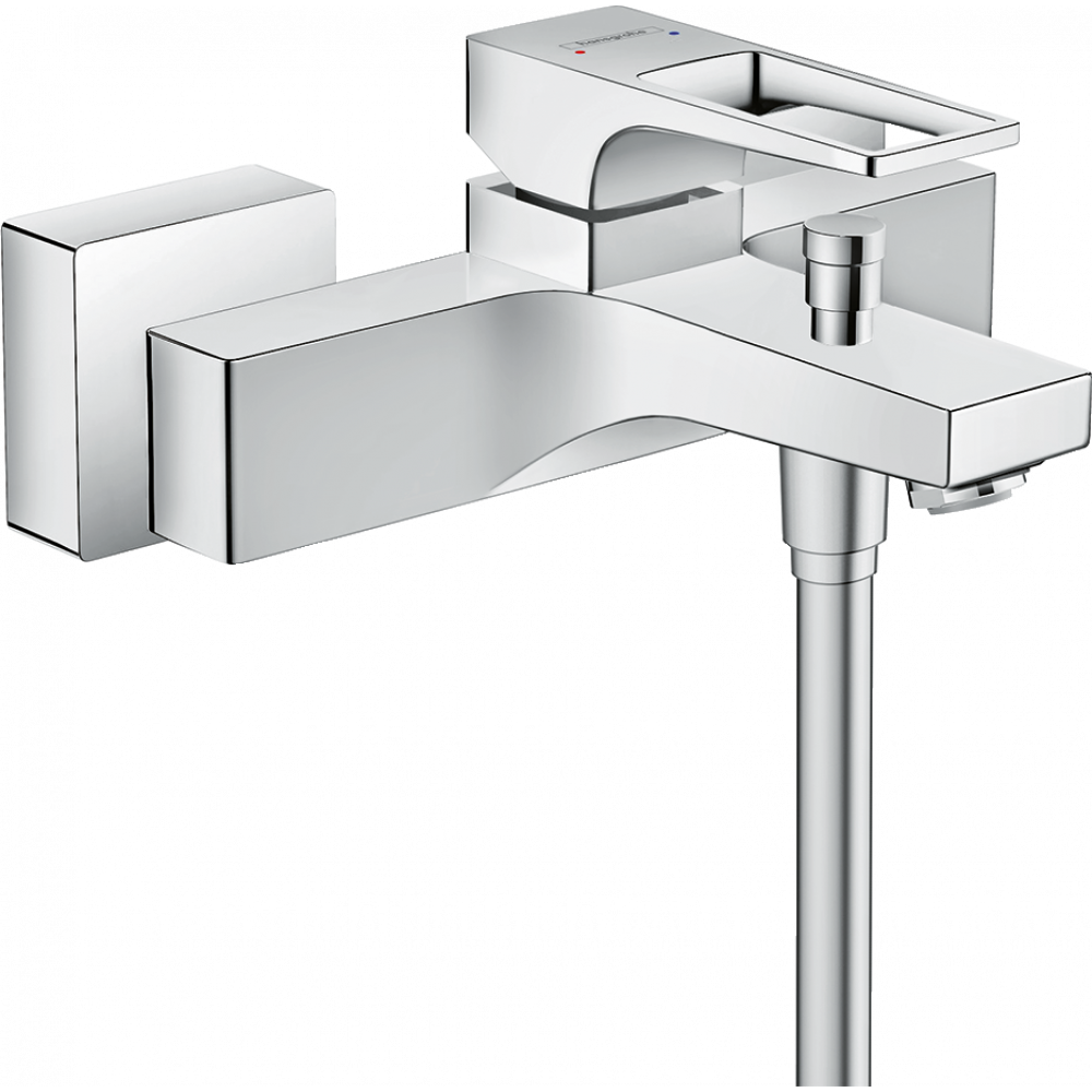 Cмеситель для ванны Hansgrohe Metropol 74540000 однорычажный Хром (111995)