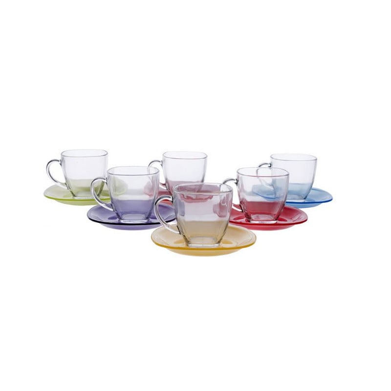 Чайний сервіз Luminarc Carine Rainbow (N4217) 12 пр. Чайний сервіз Luminarc Carine Rainbow (N4217) 12 пр.