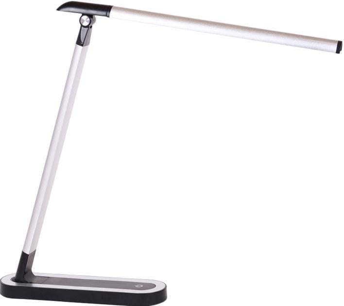 Настольный LED-светильник Luxel TL-07S 9W 4000K Серебряный/Черный (27813350)