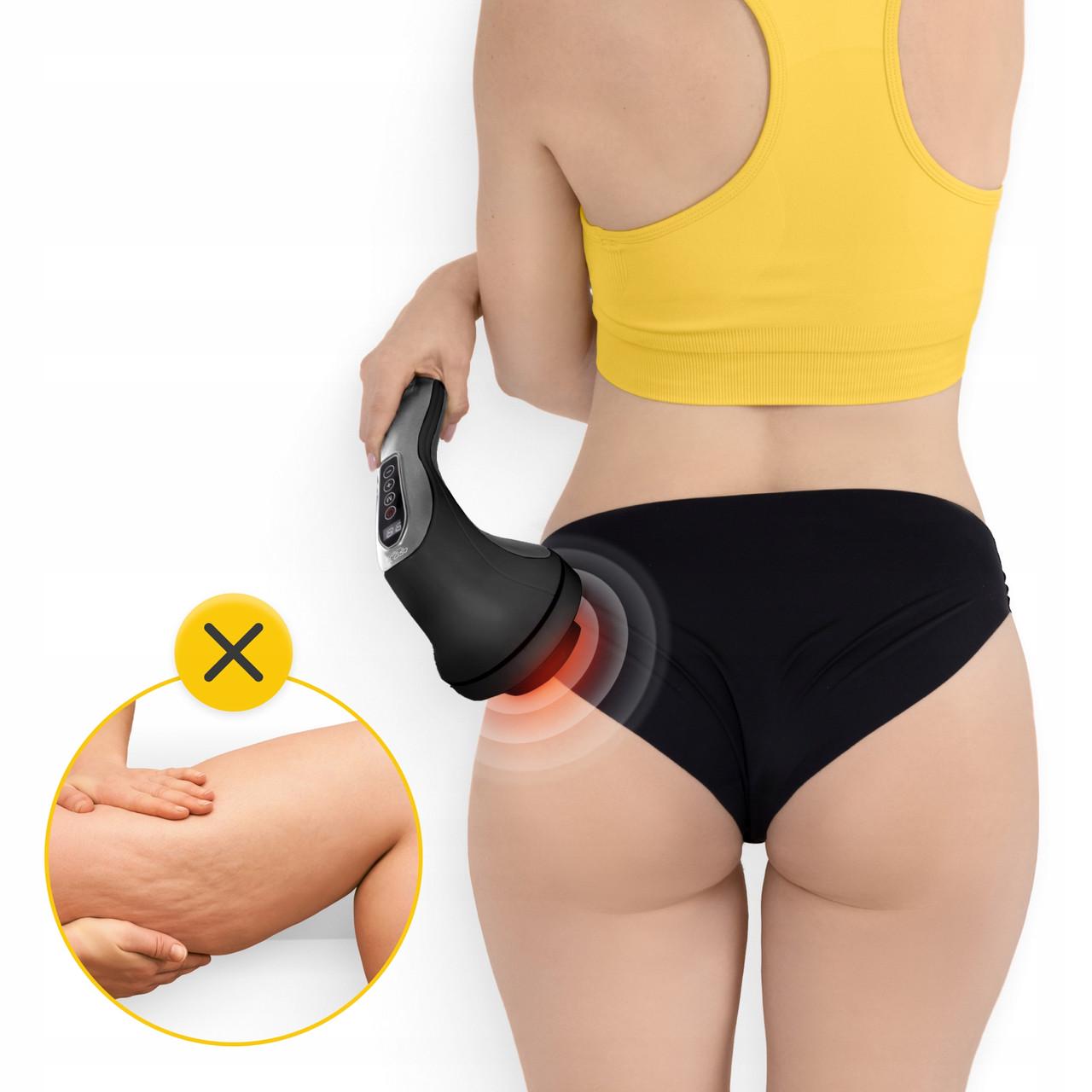 Массажер для тела 4fizjo Body Shaping 4в1 ручной антицеллюлитный Black (P-5907739319128) - фото 8