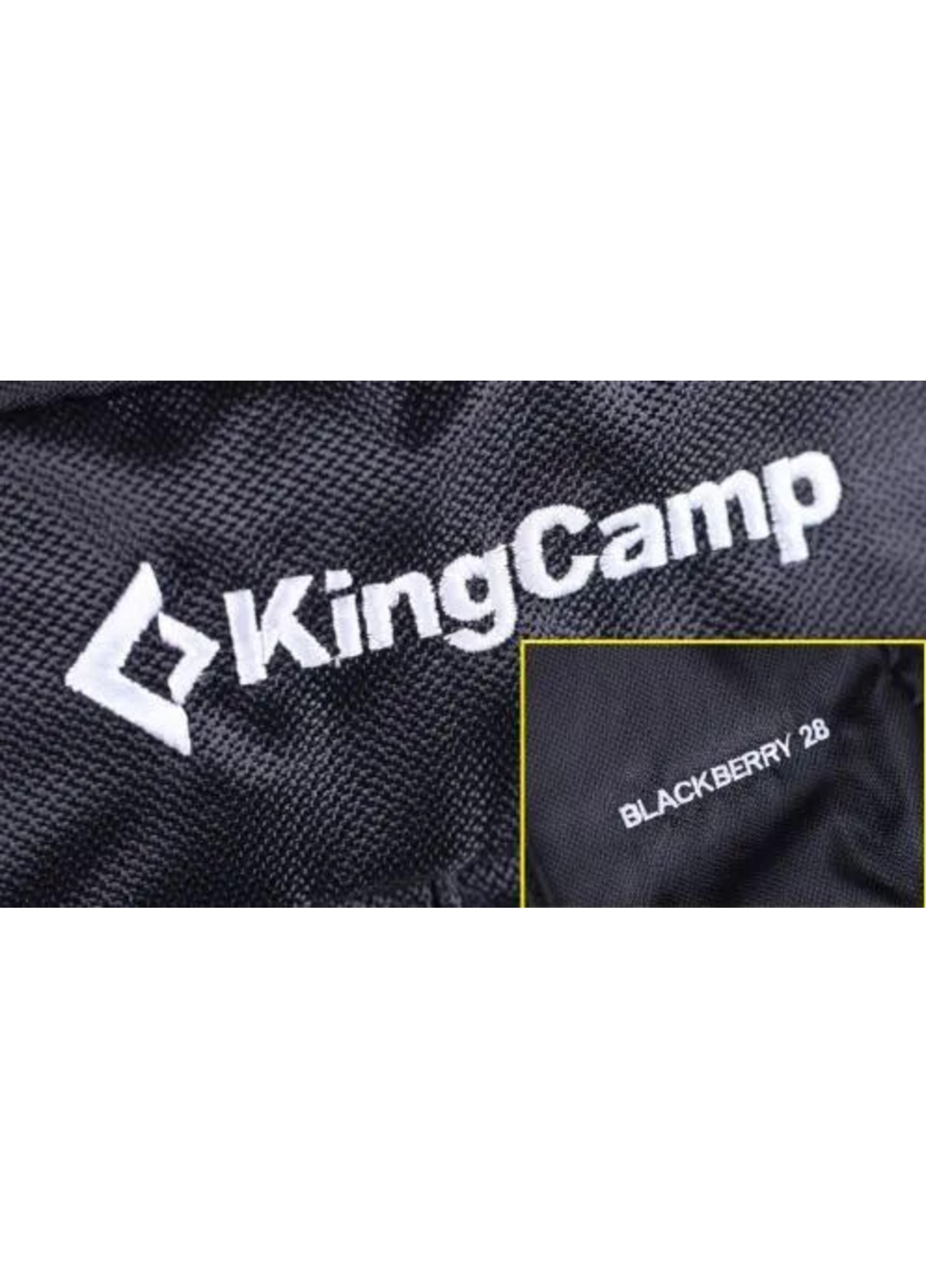 Рюкзак міський KingCamp Blackberry 28 л Чорний (KB3205 Black) - фото 10