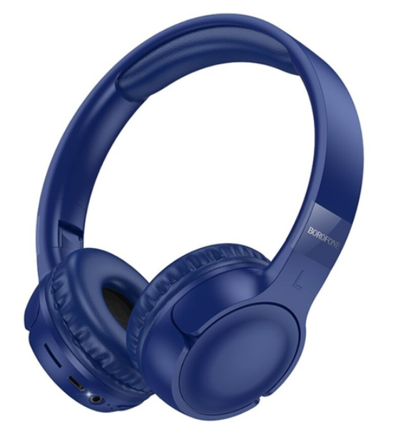 Навушники бездротові Borofone BO32 Blue