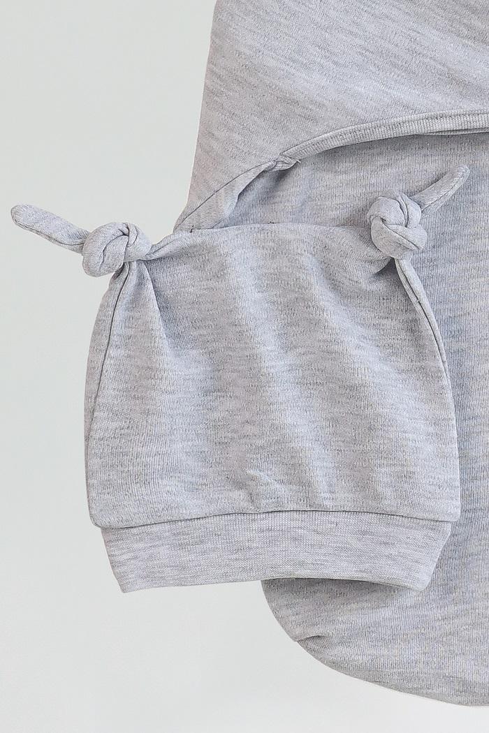 Пелюшка-кокон з шапочкою дитяча утеплена на липучці 0-3 міс (MG174) - фото 3 Пелюшка-кокон з шапочкою дитяча утеплена на липучці 0-3 міс (MG174) - фото 3