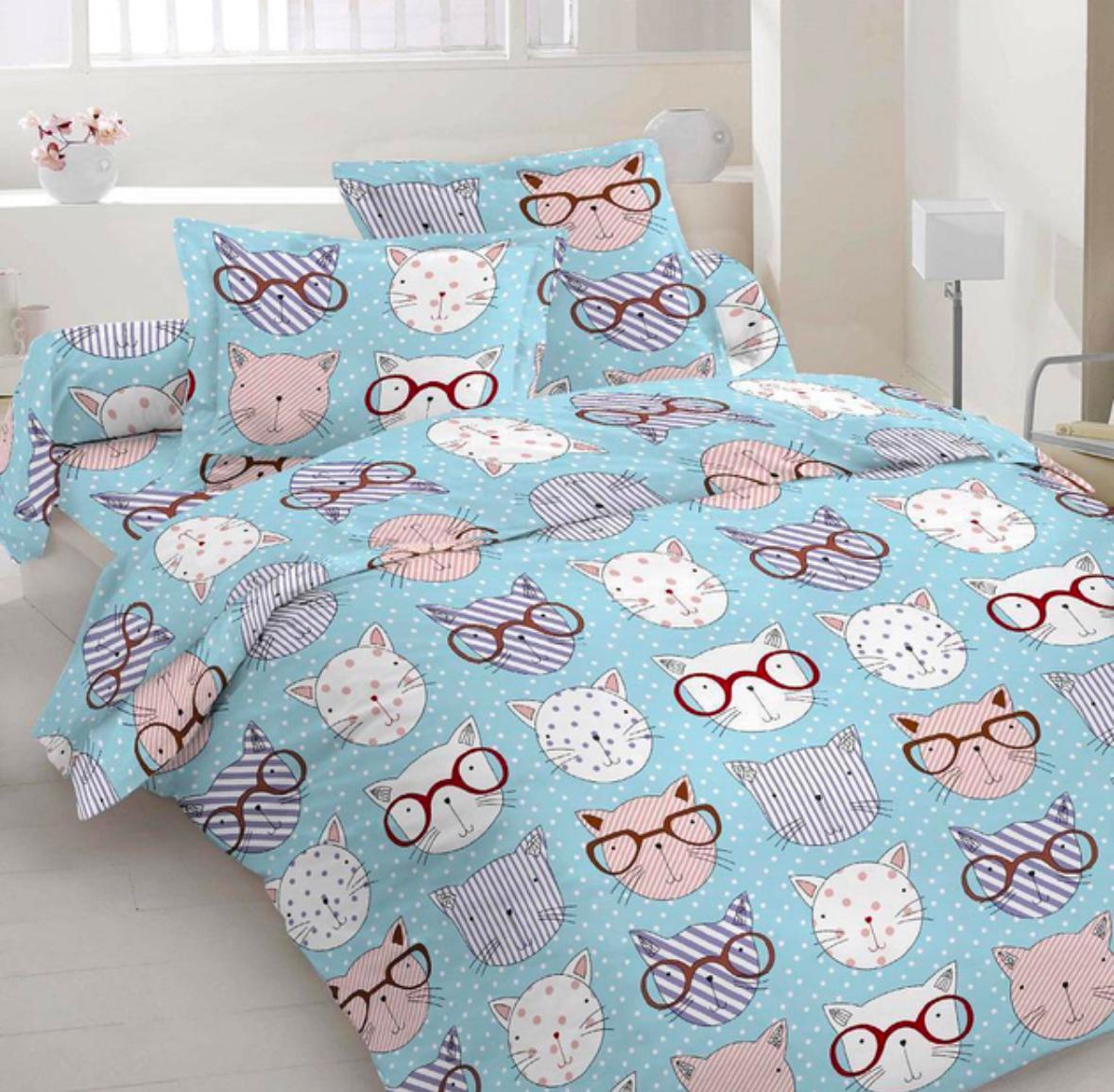 Комплект постельного белья Vital Textile Голд Люкс бязь двуспальный 180х220 см (BL2-715)