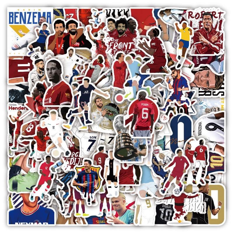 Набор стикеров наклейок Футбол игра миллионов 100 шт. (26972663)