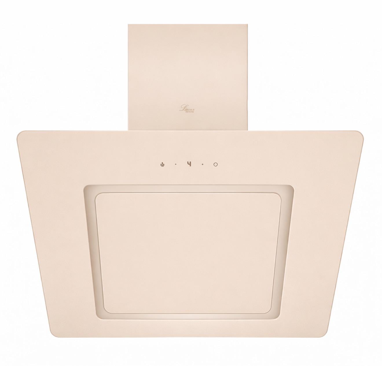 Вытяжка Luxor Beige Glass La F 60 1450 BG LED с пультом Бежевый (36146833)
