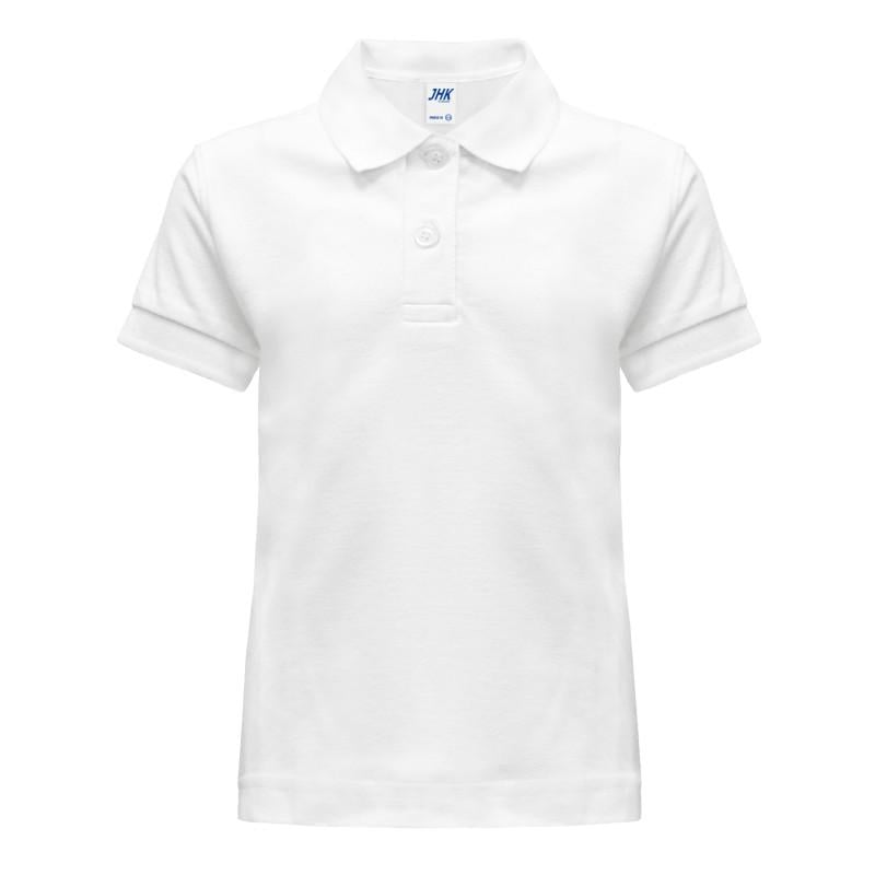 Футболка детская JHK KID POLO 5/6 Белый (WH)
