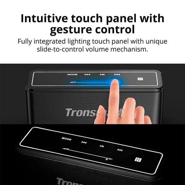 Колонка беспроводная портативная Tronsmart Element Mega Bluetooth Speaker 40W Black - фото 3