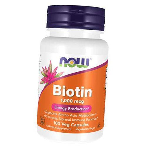 Биотин Biotin 1000 100 вег. капс. (36128058)