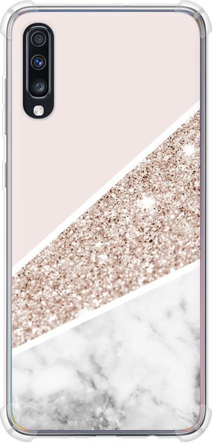 Чехол на Samsung Galaxy A70 2019 A705F Пастельный мрамор (4342sp-1675-42517)