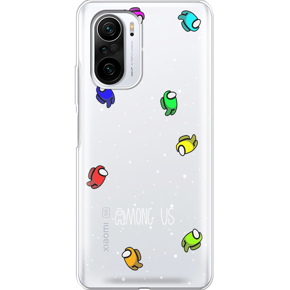 Чохол Boxface Xiaomi Mi 11i Among Us Invisible Прозорий силікон (42102-bk76-42102)