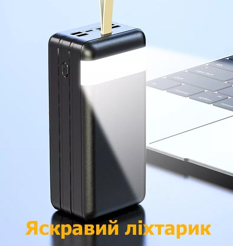 Повербанк Drakar Martec 4xUSB с фонариком 60000 mAh (9288947) - фото 2