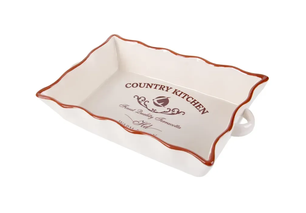 Блюдо для запекания и сервировки Country kitchen 29x18,5x6 см - фото 2