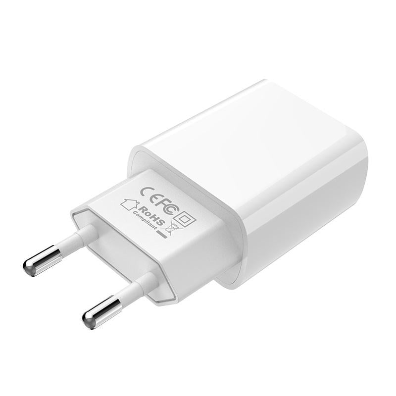 Зарядное устройство для телефона Borofone BA20A Sharp single port charger 10.5W White (26306)