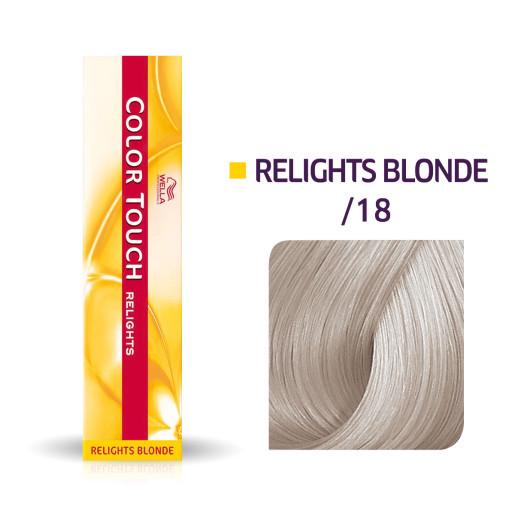 Крем-фарба для волосся Wella Professionals Color Touch 18 Relights Blond - фото 3