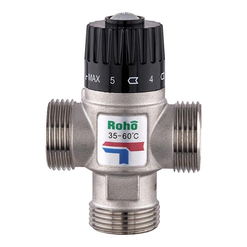Клапан змішувальний Roho R1207-100-1" ЗР термостатичний 35-60°C (RO1022) - фото 3