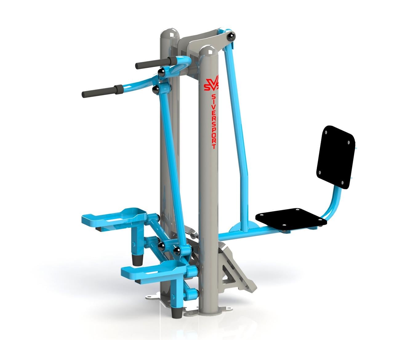 Жим ногами горизонтальный SiverSport SL-150 (1792622492)