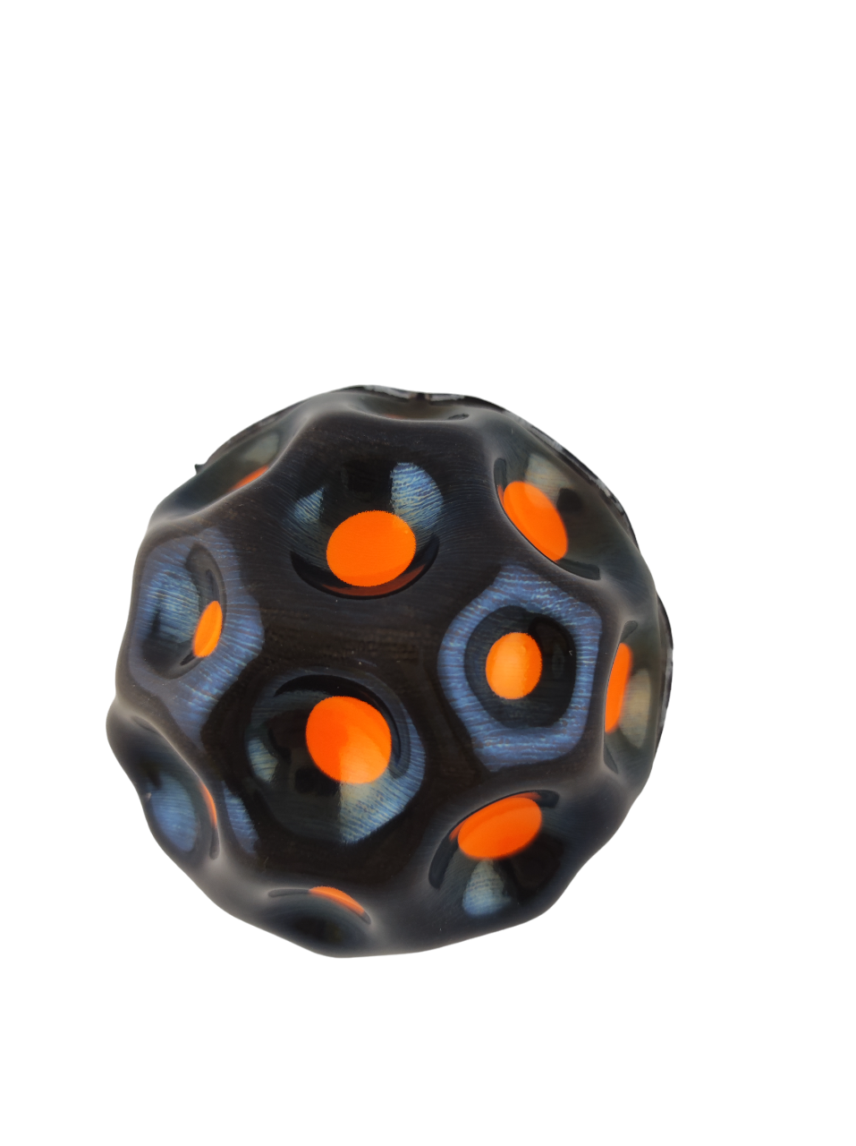 Мяч попрыгун Sky Ball Gravity Ball 6 см Черный с оранжевым (000084) Мяч попрыгун Sky Ball Gravity Ball 6 см Черный с оранжевым (000084)