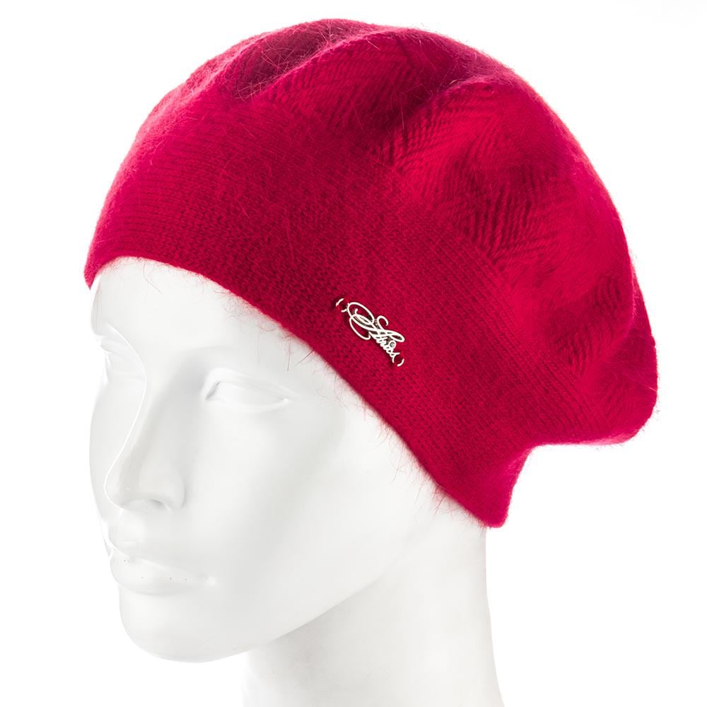 Берет женский Atrics WH878 двойной ангоровый Красный (158698)