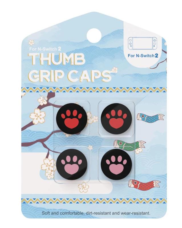 Набор на стики для Nintendo Switch 2 4 шт. Red/Pink (2731955988)