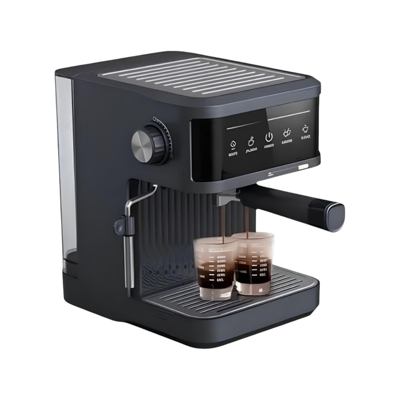 Кавоварка еспресо Top Kitchen TК00216 з регульованою подачею пари та подвійним фільтром 1500 Вт 1,8 л (є300) - фото 2 Кавоварка еспресо Top Kitchen TК00216 з регульованою подачею пари та подвійним фільтром 1500 Вт 1,8 л (є300) - фото 2